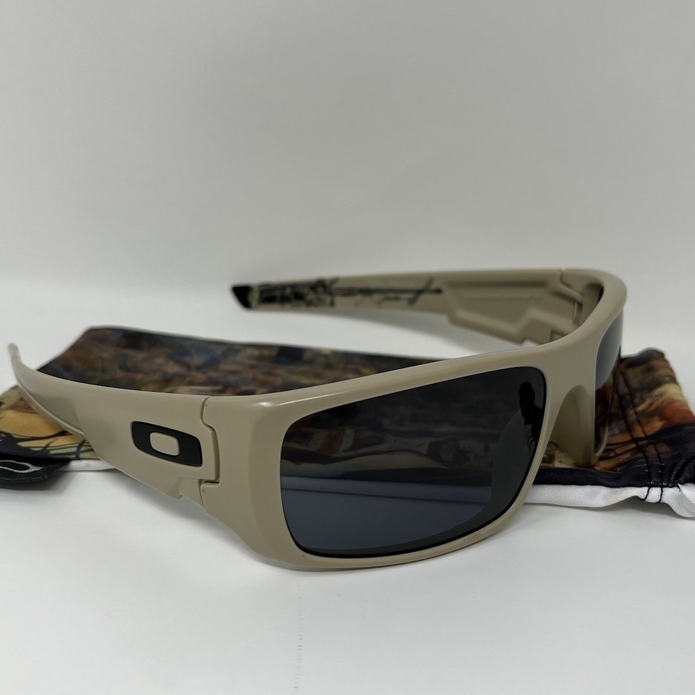 Oakley James Dietz Crankshaft OO9239-23 Sand Grey Sunglasses 60mm Rare